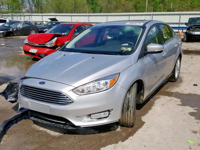 1FADP3J28HL287487 - 2017 FORD FOCUS TITA SILVER photo 2