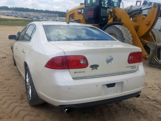 1G4HF57968U209522 - 2008 BUICK LUCERNE SU WHITE photo 3