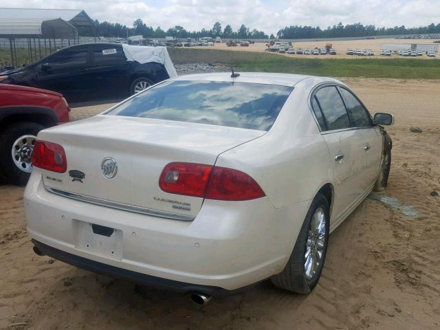 1G4HF57968U209522 - 2008 BUICK LUCERNE SU WHITE photo 4