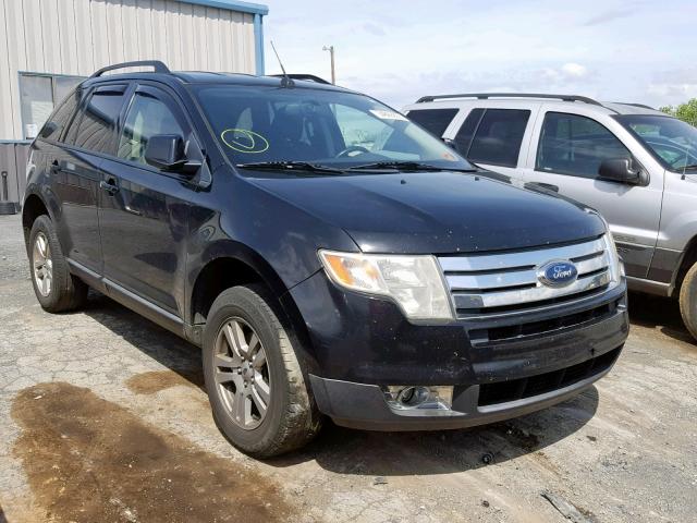 2FMDK48C87BB13376 - 2007 FORD EDGE SEL BLACK photo 1