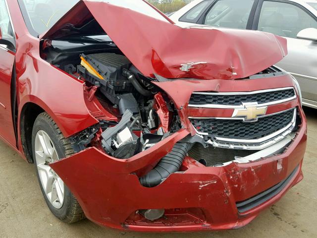 1G11F5SR4DF152788 - 2013 CHEVROLET MALIBU 2LT RED photo 9