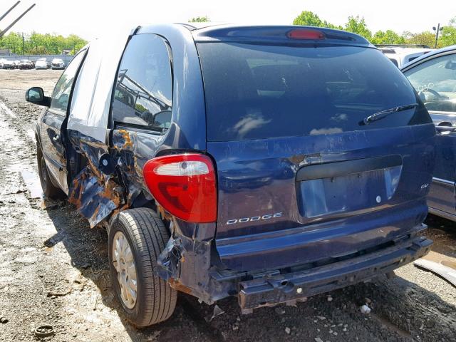 1D4GP21E36B753974 - 2006 DODGE CARAVAN C/ BLUE photo 3