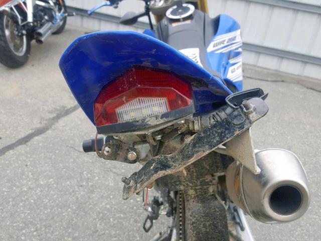 JYADG21E9GA008875 - 2016 YAMAHA WR250 R BLUE photo 9