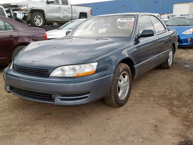 JT8VK13T2N0092164 - 1992 LEXUS ES 300 BLACK photo 2