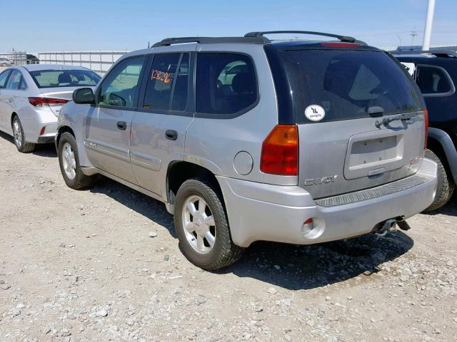 1GKDT13S452178120 - 2005 GMC ENVOY SILVER photo 3