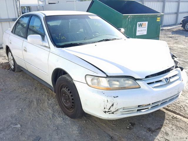 1HGCG56411A003096 - 2001 HONDA ACCORD LX WHITE photo 1