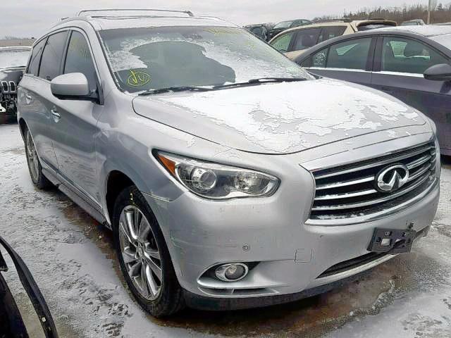 5N1AL0MMXDC337980 - 2013 INFINITI JX35 GRAY photo 1