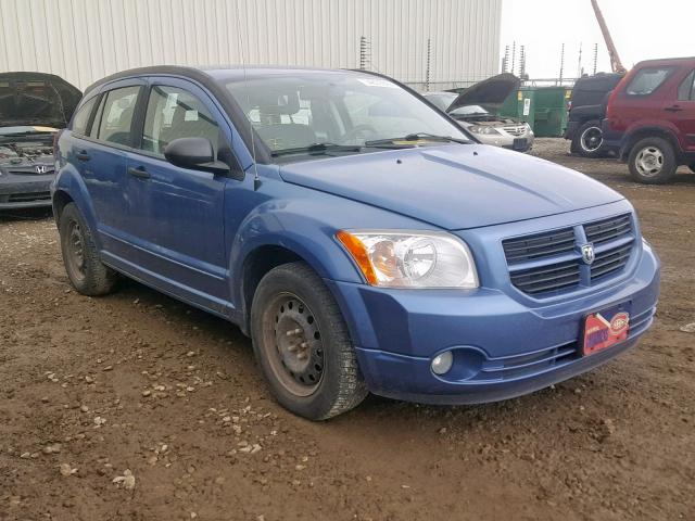 1B3HB48B87D525337 - 2007 DODGE CALIBER SX BLUE photo 1