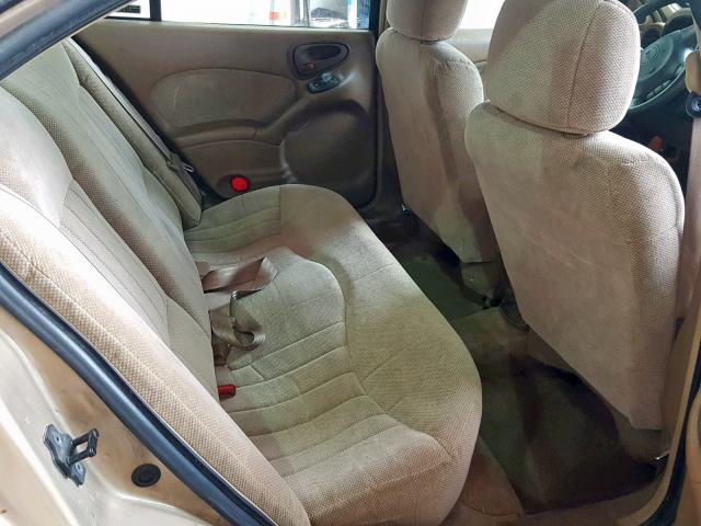 1G2NE52T5XC520848 - 1999 PONTIAC GRAND AM S GOLD photo 6