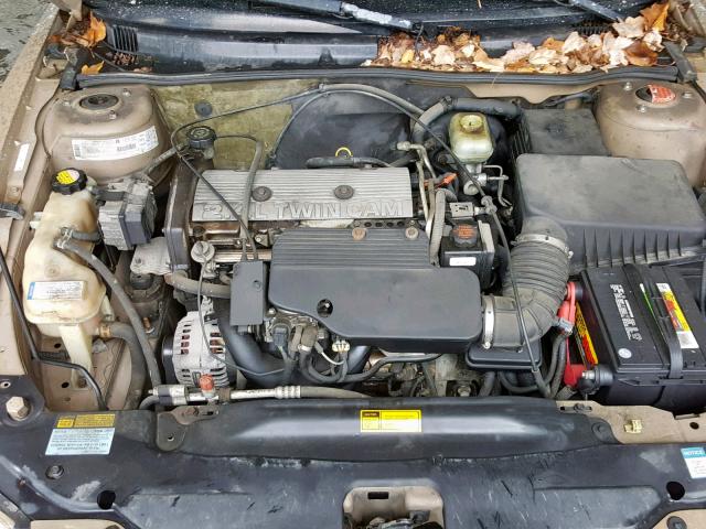 1G2NE52T5XC520848 - 1999 PONTIAC GRAND AM S GOLD photo 7