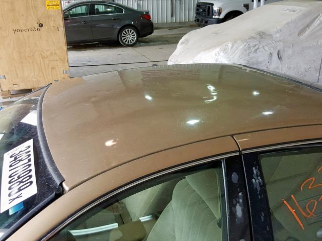 1G2NE52T5XC520848 - 1999 PONTIAC GRAND AM S GOLD photo 9