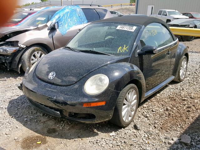 3VWRW3AL4AM003348 - 2010 VOLKSWAGEN NEW BEETLE 黑色 照片 2