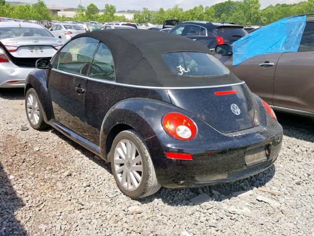 3VWRW3AL4AM003348 - 2010 VOLKSWAGEN NEW BEETLE 黑色 照片 3