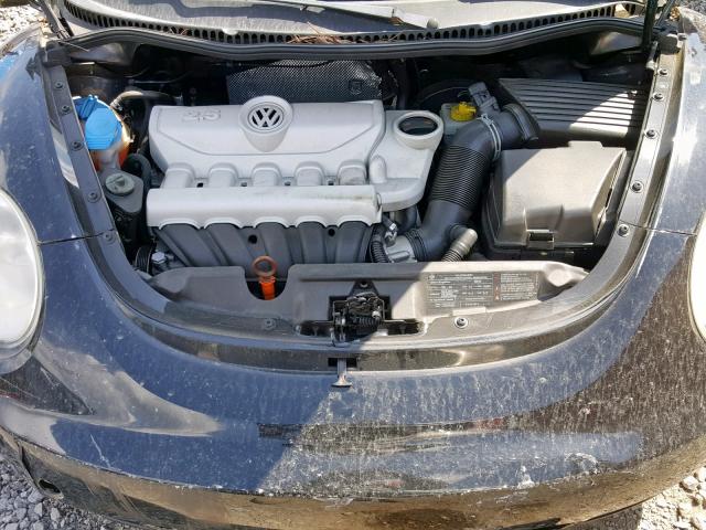 3VWRW3AL4AM003348 - 2010 VOLKSWAGEN NEW BEETLE 黑色 照片 7