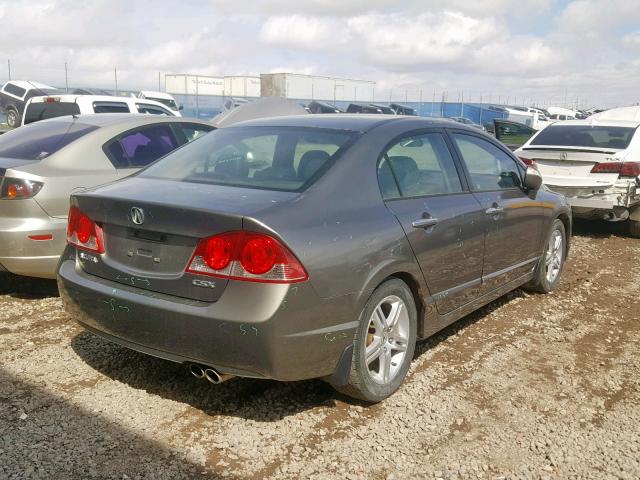 2HHFD56726H205482 - 2006 ACURA CSX PREMIU BROWN photo 4