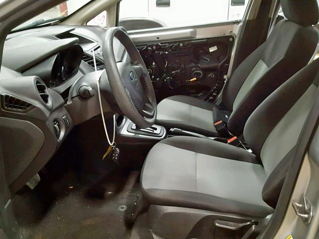 3FADP4AJ7FM224843 - 2015 FORD FIESTA S SILVER photo 5