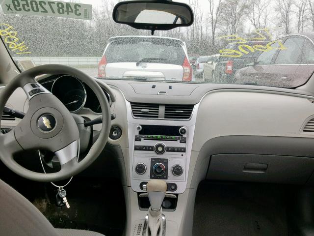 1G1ZG57B69F229714 - 2009 CHEVROLET MALIBU LS BLUE photo 9