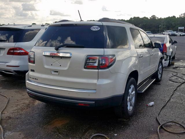 1GKKRNED4DJ214131 - 2013 GMC ACADIA SLE WHITE photo 4