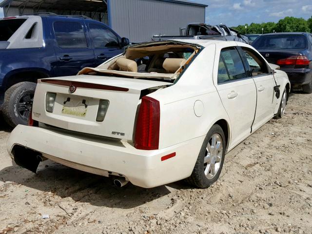 1G6DW677670127435 - 2007 CADILLAC STS WHITE photo 4
