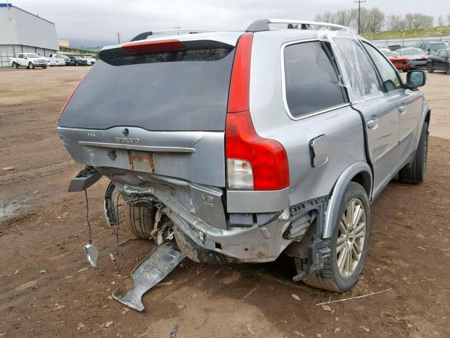 YV4CZ852681437922 - 2008 VOLVO XC90 V8 SILVER photo 4