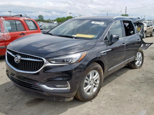 5GAEVBKW1KJ212280 - 2019 BUICK ENCLAVE PR BLACK photo 2