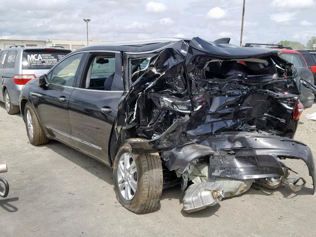 5GAEVBKW1KJ212280 - 2019 BUICK ENCLAVE PR BLACK photo 3