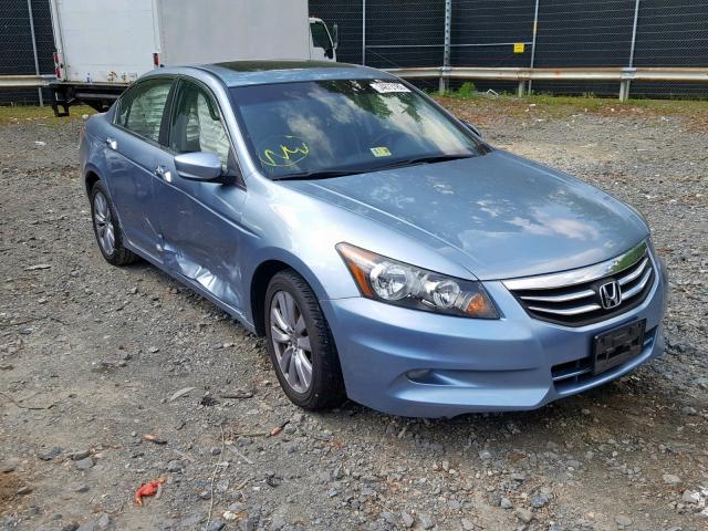 1HGCP3F81BA004581 - 2011 HONDA ACCORD EXL BLUE photo 1