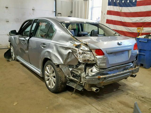 4S3BMDL60A2220166 - 2010 SUBARU LEGACY 3.6 SILVER photo 3