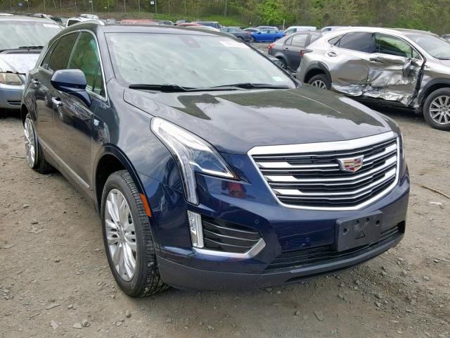 1GYKNERS3HZ262897 - 2017 CADILLAC XT5 PREMIU BLUE photo 1