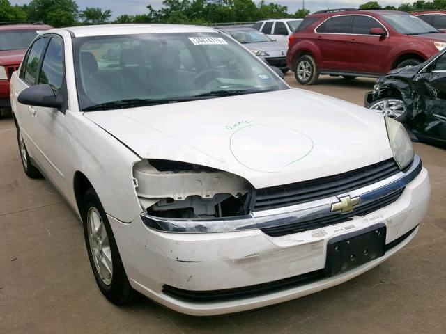 1G1ZT52885F341044 - 2005 CHEVROLET MALIBU LS WHITE photo 1