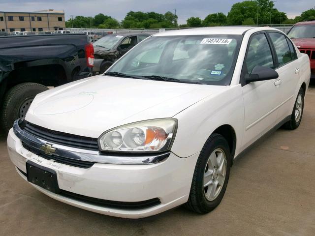 1G1ZT52885F341044 - 2005 CHEVROLET MALIBU LS WHITE photo 2