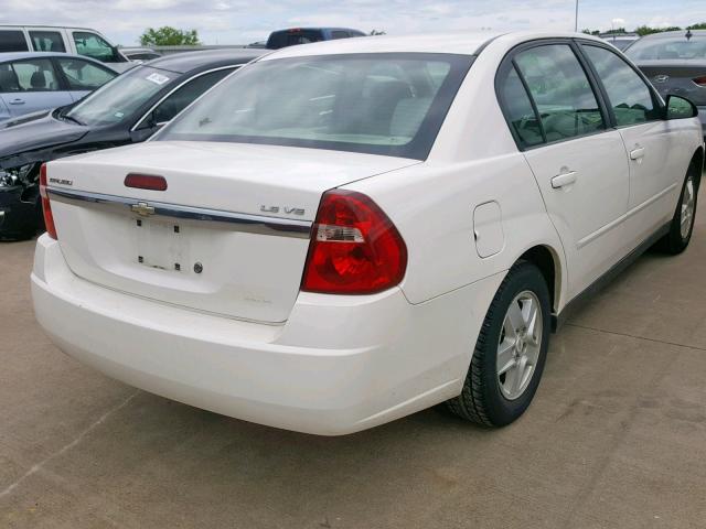 1G1ZT52885F341044 - 2005 CHEVROLET MALIBU LS WHITE photo 4