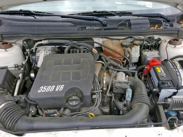 1G1ZT52885F341044 - 2005 CHEVROLET MALIBU LS WHITE photo 7