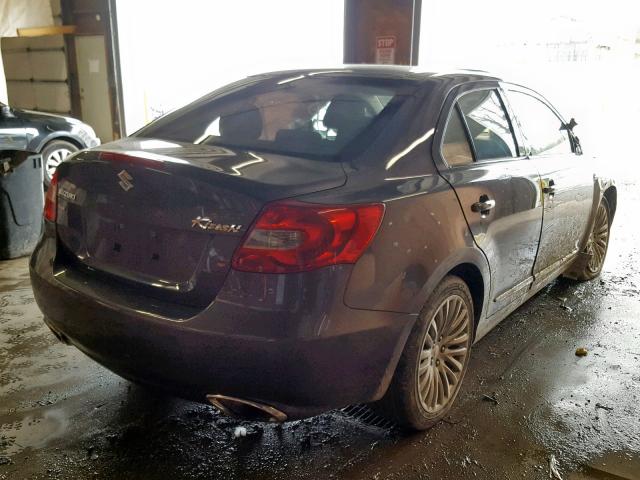 JS2RF9A57A6100184 - 2010 SUZUKI KIZASHI GT GRAY photo 4