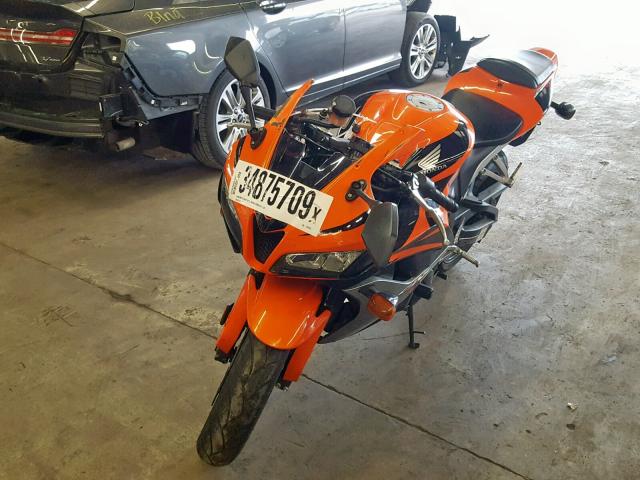 JH2PC40048M102958 - 2008 HONDA CBR600RR ORANGE photo 2