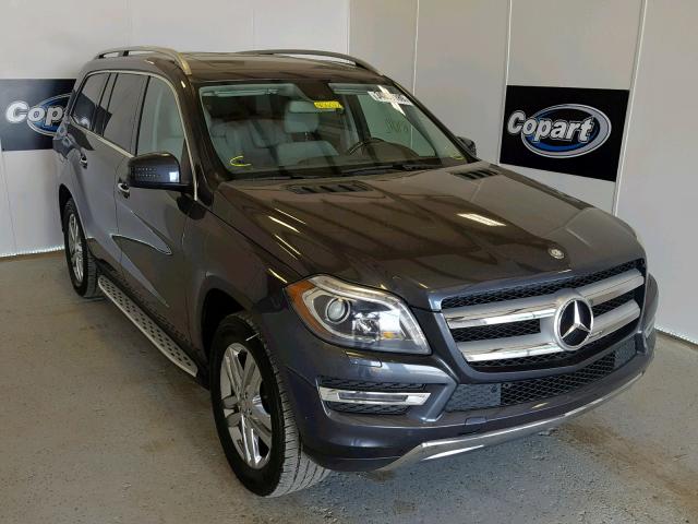 4JGDF7CE5DA181754 - 2013 MERCEDES-BENZ GL 450 4MA GRAY photo 1