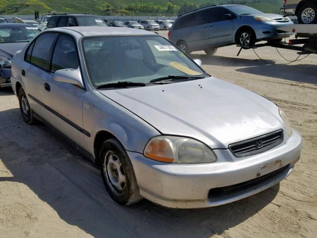 2HGEJ6620VH503482 - 1997 HONDA CIVIC DX SILVER photo 1