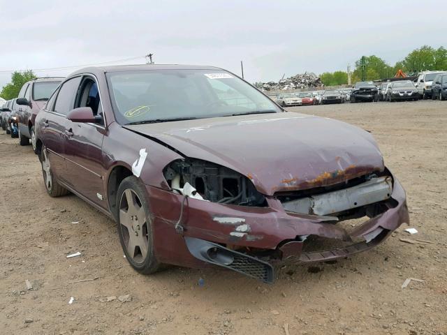 2G1WD58C269224436 - 2006 CHEVROLET IMPALA SUP 栗色 照片 1