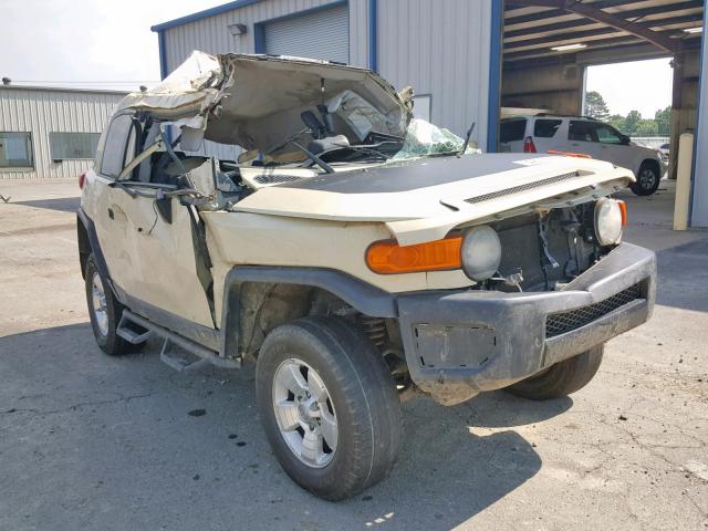 JTEBU4BF7AK076029 - 2010 TOYOTA FJ CRUISER TAN photo 1