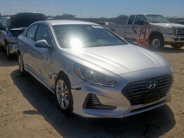 5NPE34AF3JH597348 - 2018 HYUNDAI SONATA SPO SILVER photo 1