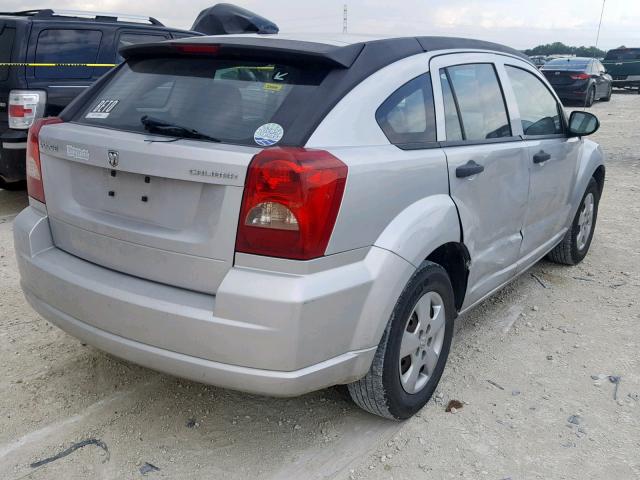 1B3CB1HA1AD615601 - 2010 DODGE CALIBER EX GRAY photo 4