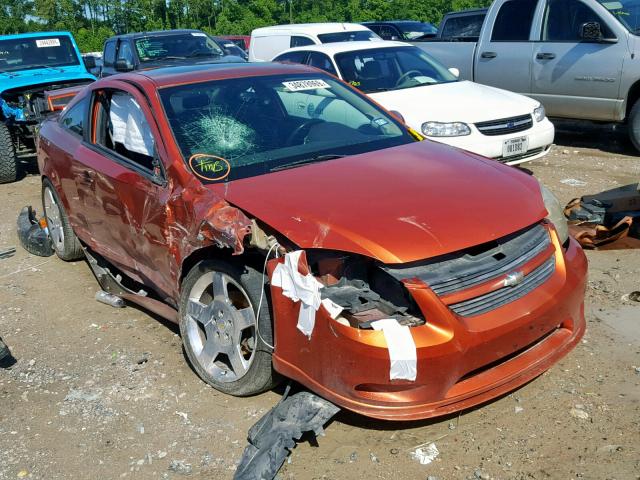 1G1AP18P677323955 - 2007 CHEVROLET COBALT SS ORANGE photo 1