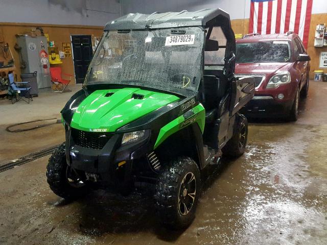 4UF16MPVXGT300190 - 2016 ARCTIC CAT 4 WHEELER GREEN photo 2