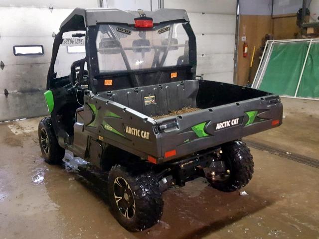 4UF16MPVXGT300190 - 2016 ARCTIC CAT 4 WHEELER GREEN photo 3