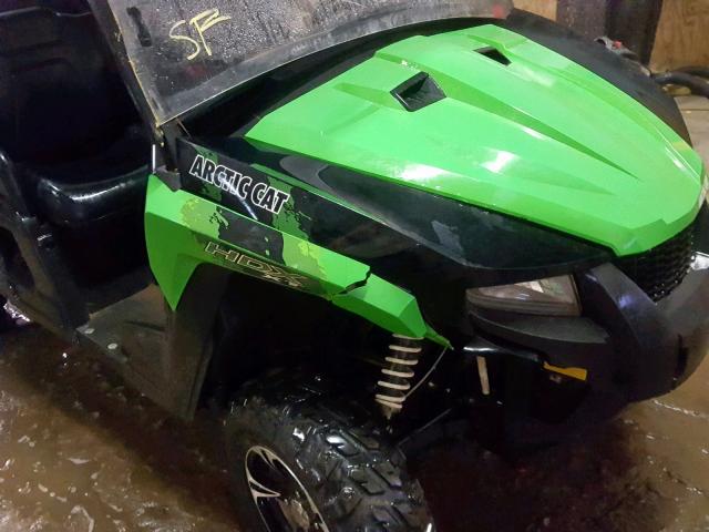 4UF16MPVXGT300190 - 2016 ARCTIC CAT 4 WHEELER GREEN photo 9