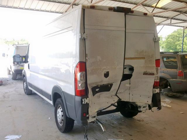 3C6TRVDG3HE550228 - 2017 RAM PROMASTER 白色 照片 3