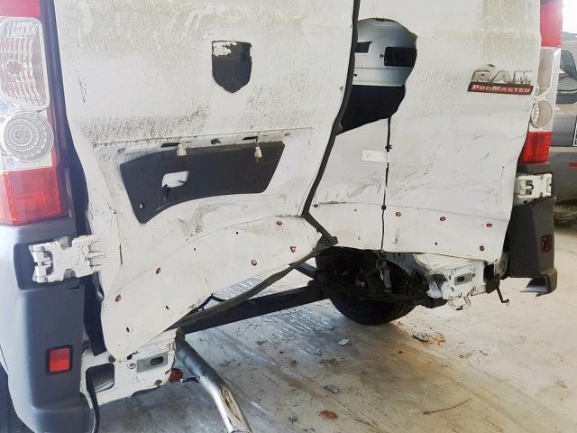 3C6TRVDG3HE550228 - 2017 RAM PROMASTER 白色 照片 9