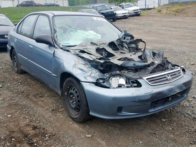 2HGEJ6611YH549365 - 2000 HONDA CIVIC BASE BLUE photo 1