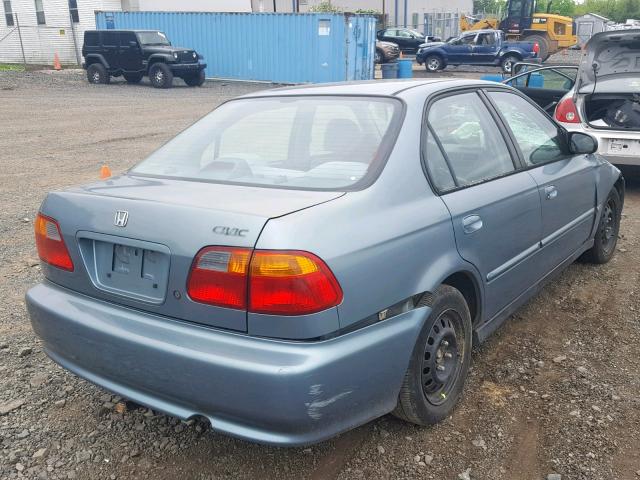 2HGEJ6611YH549365 - 2000 HONDA CIVIC BASE BLUE photo 4