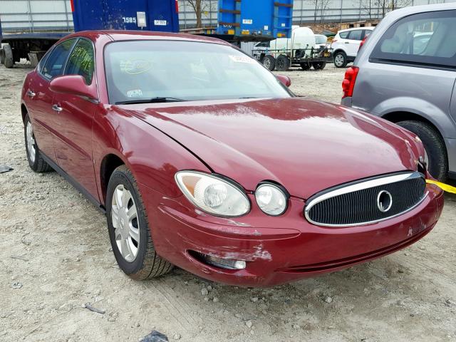 2G4WC582361102339 - 2006 BUICK LACROSSE C RED photo 1